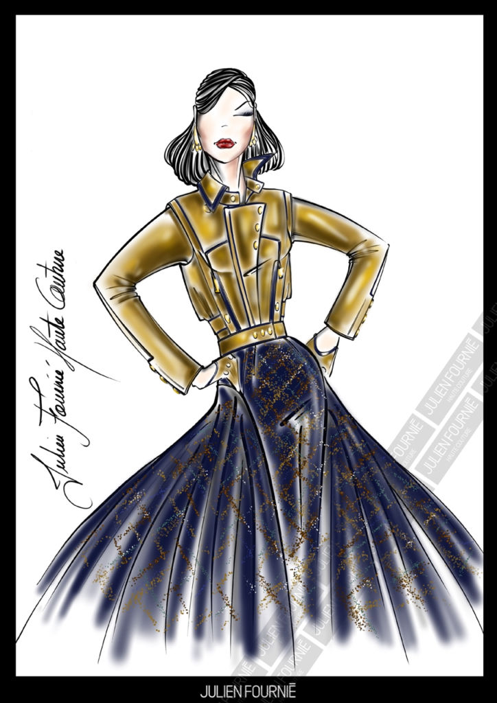 Julien Fournié 品牌是法国高级定制时装的精髓。