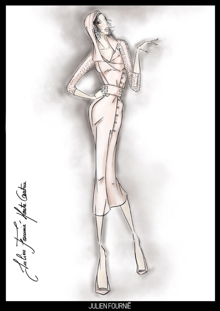 Illustration3 Julien Fournié 品牌是法国高级定制时装的精髓。