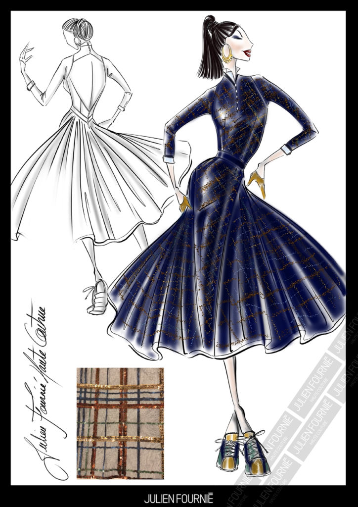 Julien Fournié 品牌是法国高级定制时装的精髓。