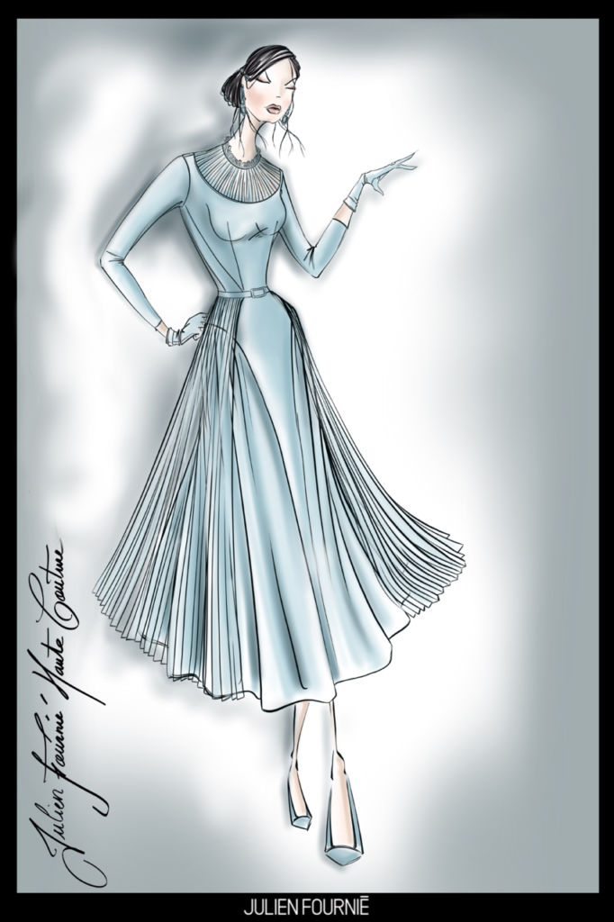 illustration7 Julien Fournié 品牌是法国高级定制时装的精髓。