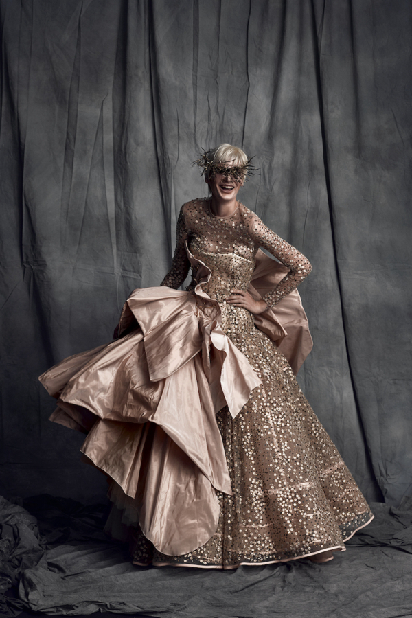 FIRST ORACLE HAUTE COUTURE COLLECTION wedding dress