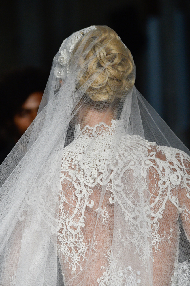 wedding dress form the first Crime Haute Couture collection wedding dress