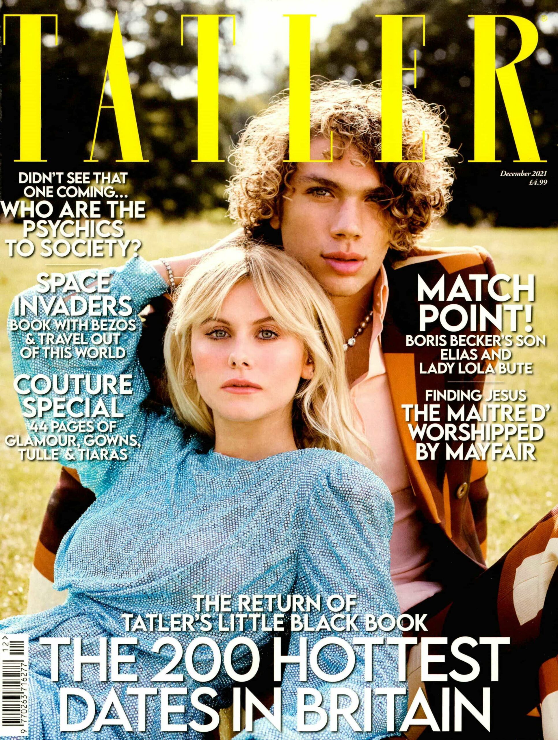 Tatler Magazine :Lady Sondes in Julien Fournié Haute Couture