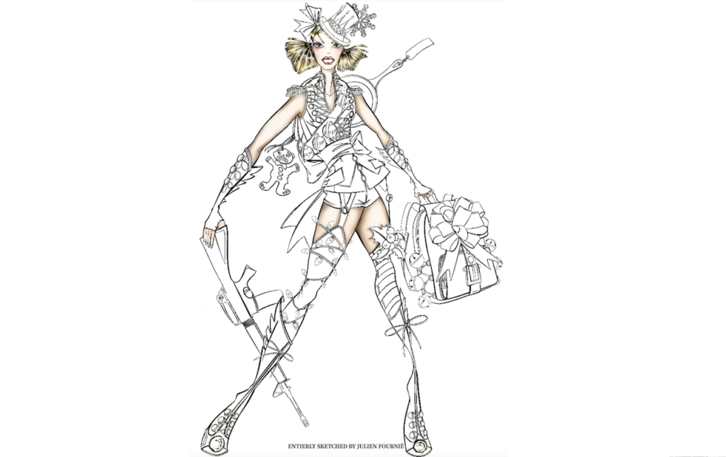 Ideation of the New Year Winter Fantasy by Julien Fournié