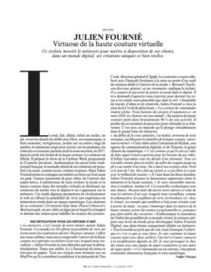 Julien Fournié virtuoso of virtual Haute Couture