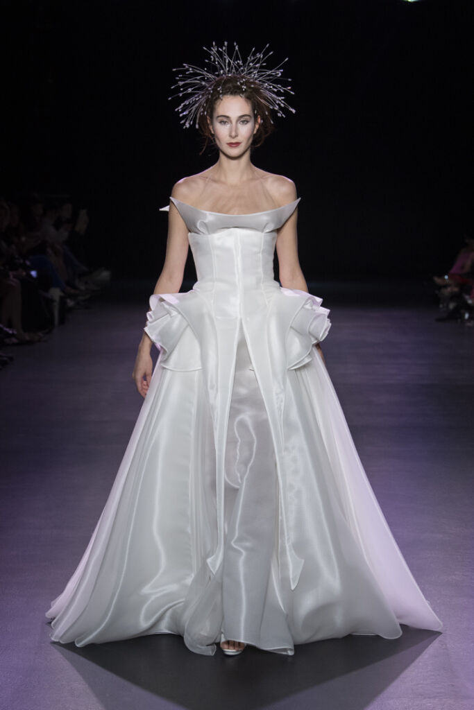 runway wedding dress