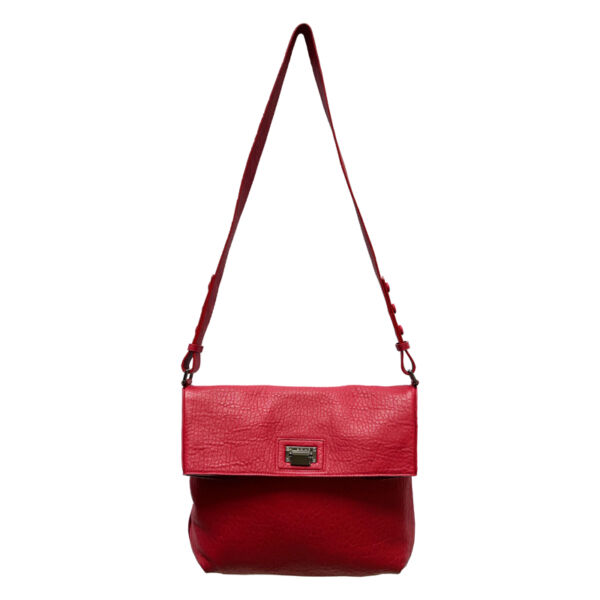 sac besace rouge