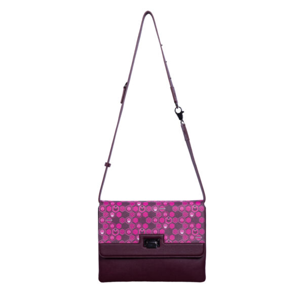 fuchsia luxury handbag