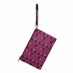 fuchsia clutch