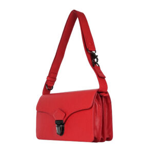 red handbag