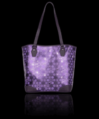 Deep Purple Pollux Tote Bag tote bag