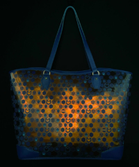 Blue Gold Saturne Tote Bag tote bag