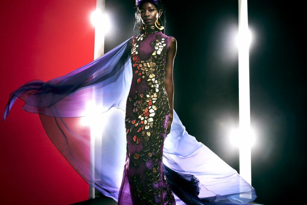 Fantastic Animal Dress paris fashion week