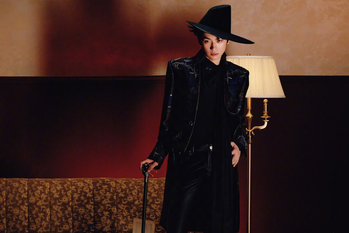 Zi Yu in Julien Fournié Haute Couture for Esquire China