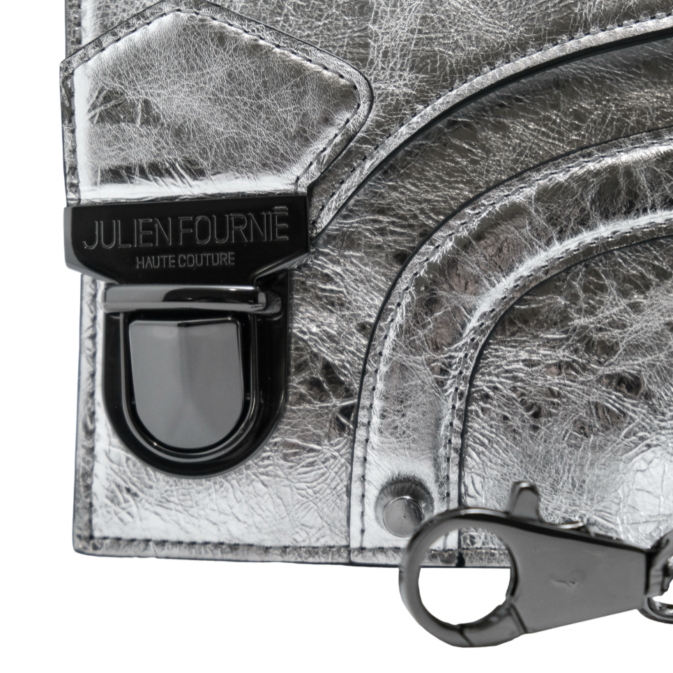 SILVER BIG BANG BAG GO HANDBAG sac big bang go silver