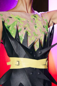 Julien Fournié Haute Couture runway look with couture belt, First Vamps collection