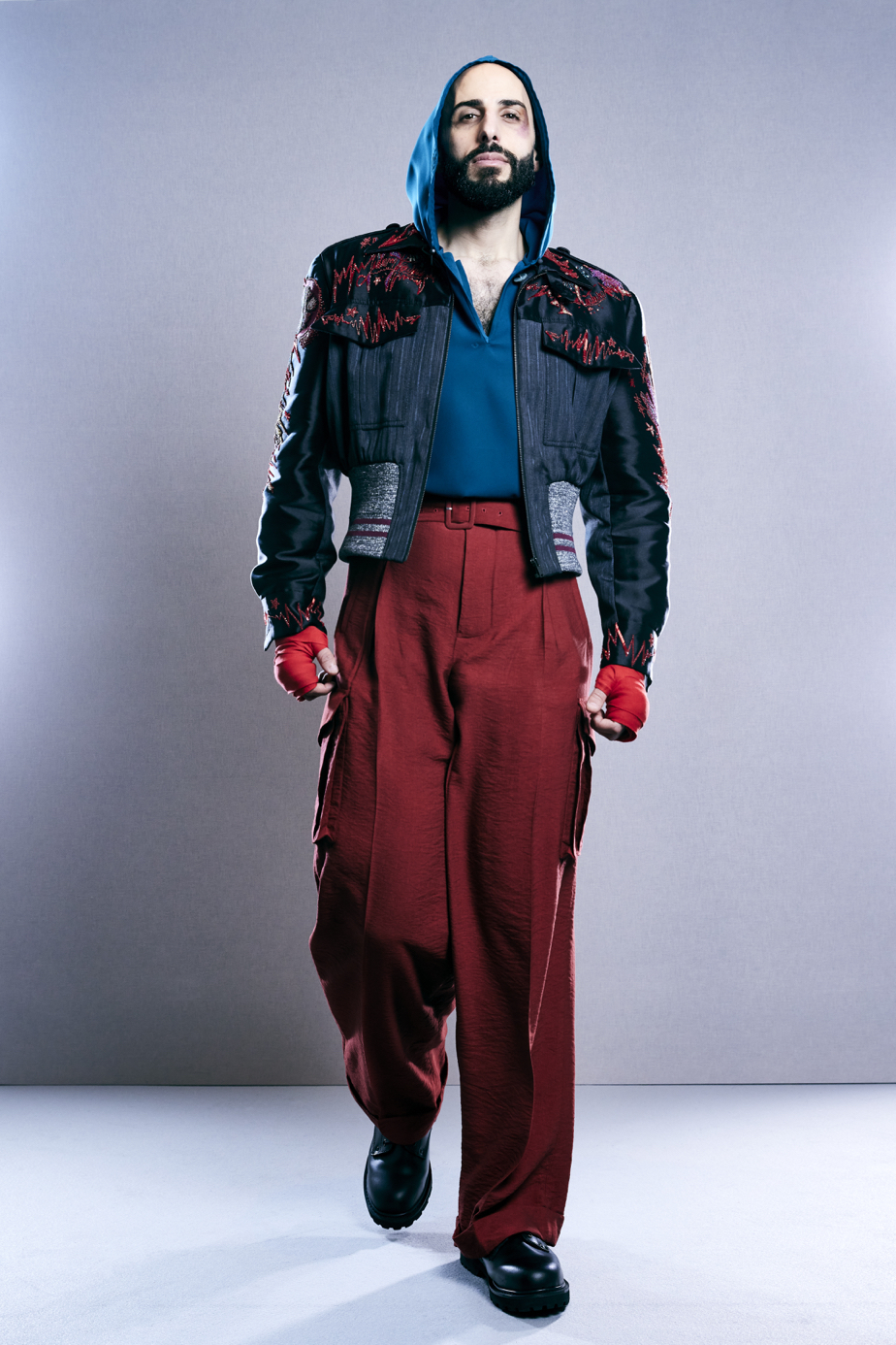 Haute couture jacket from the First Misfits collection, Julien Fournié