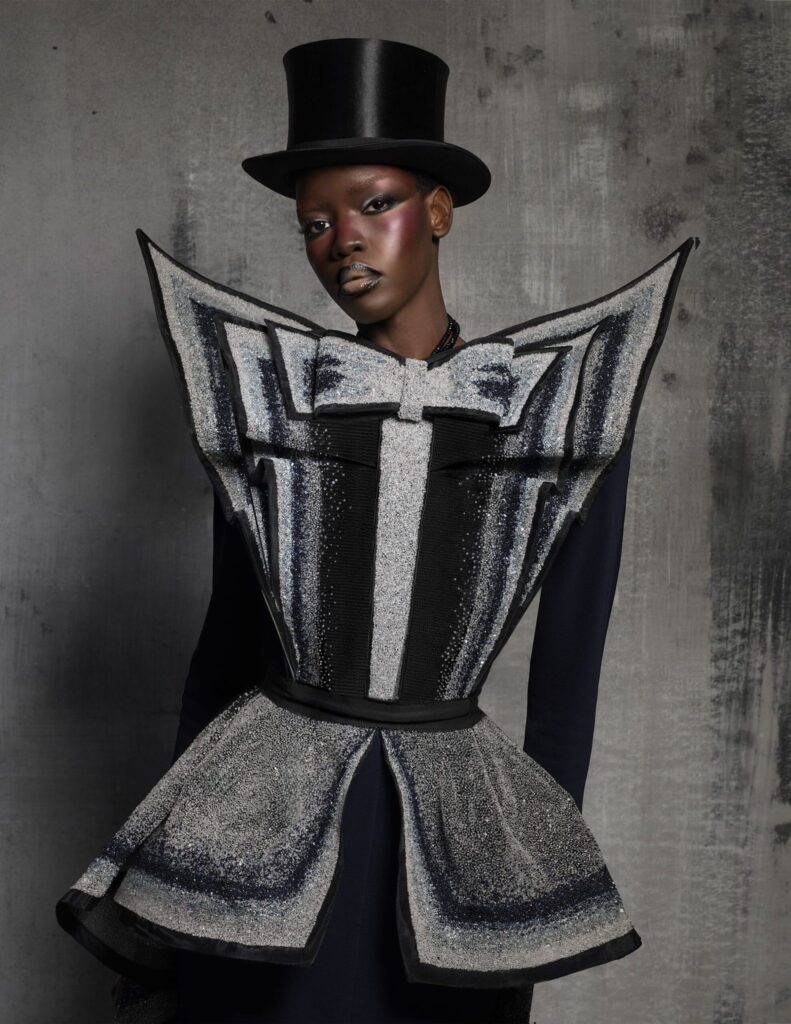 Norms reassure. Distinctness creates legends": Julien Fournié on the cover of Harper's BAZAAR
