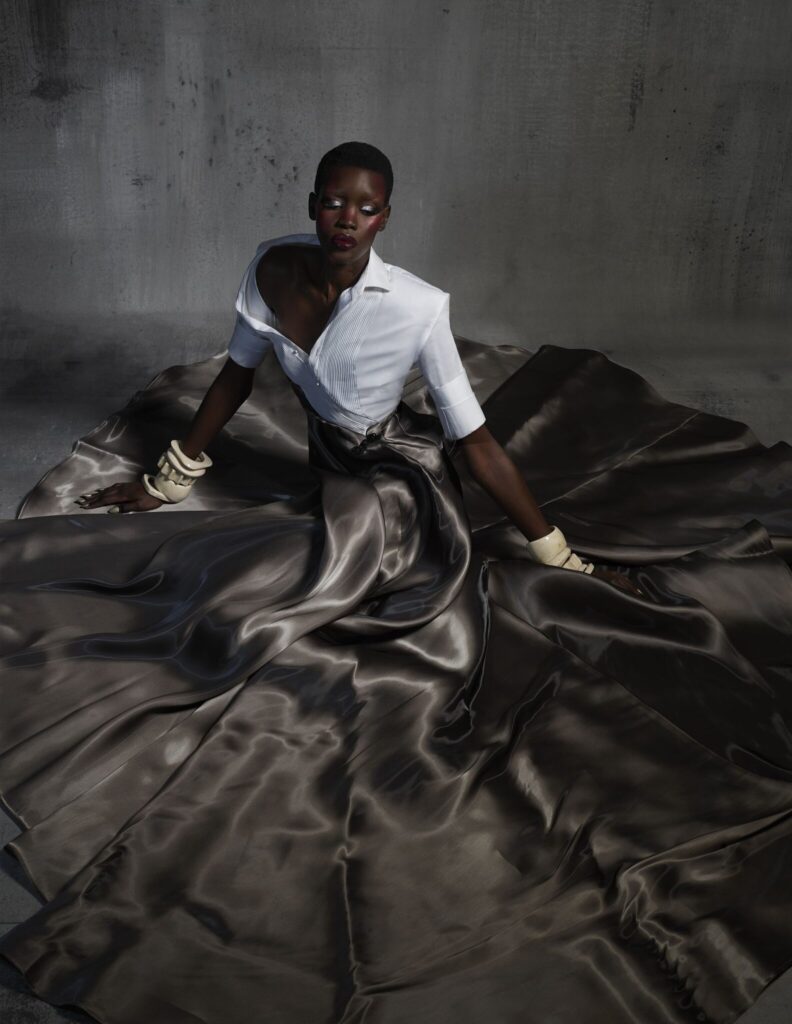 Norms reassure. Distinctness creates legends": Julien Fournié on the cover of Harper's BAZAAR