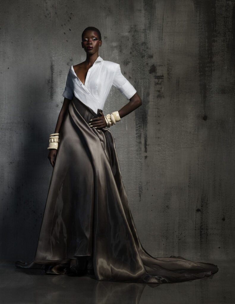 Norms reassure. Distinctness creates legends": Julien Fournié on the cover of Harper's BAZAAR