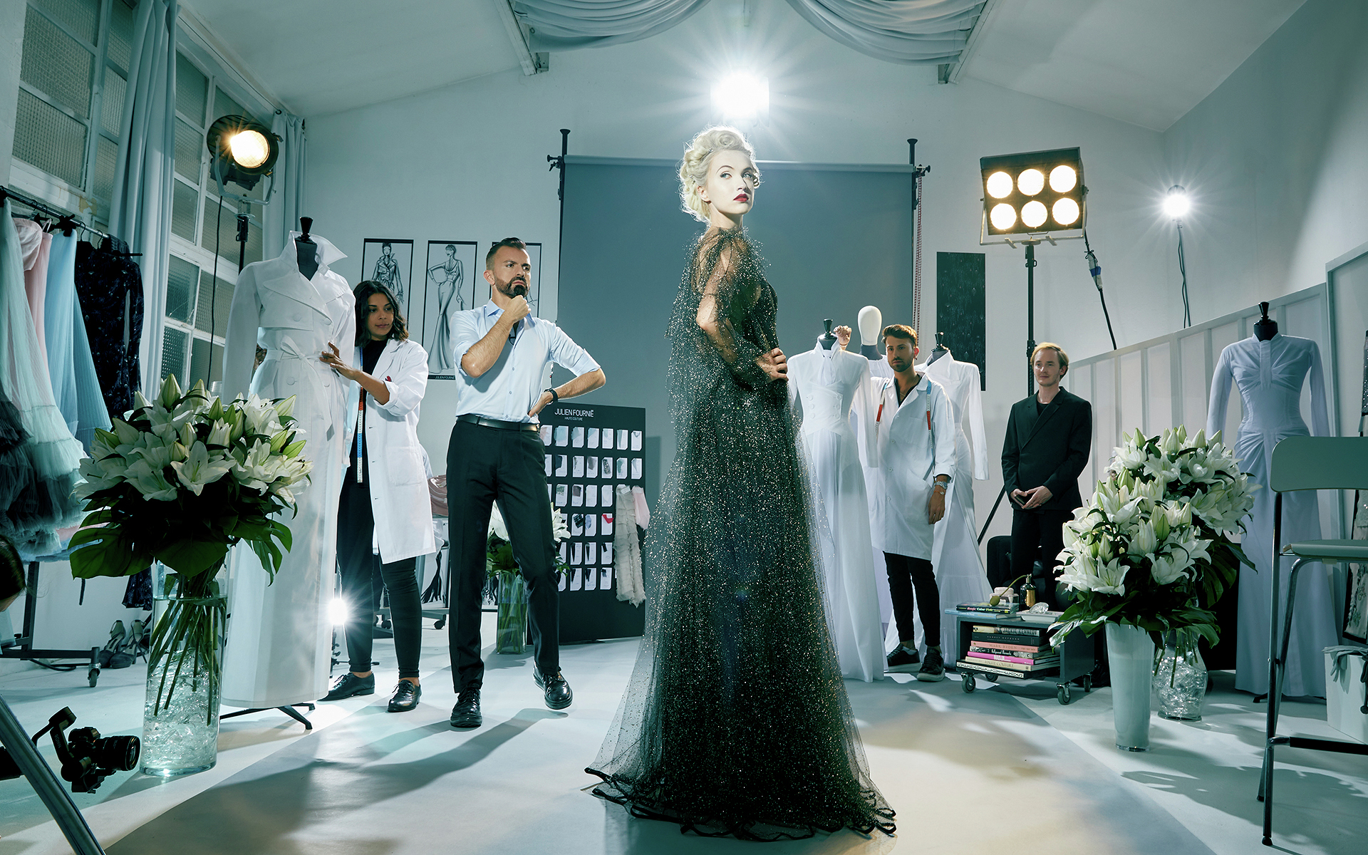 Comment se fait une robe haute couture