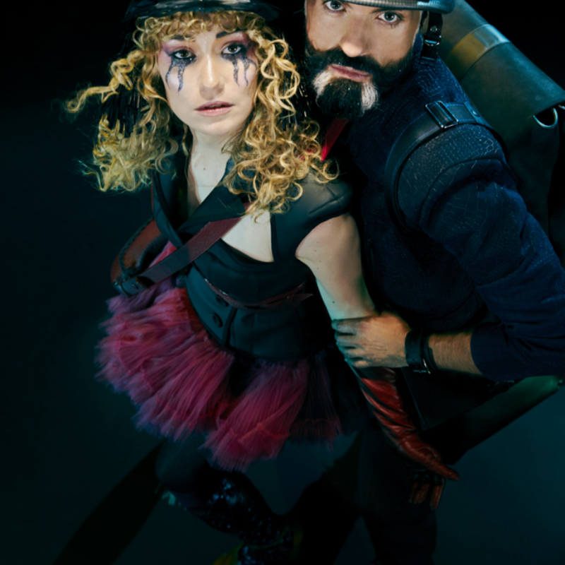 Julien Fourni&eacute; et D&eacute;borah Francois