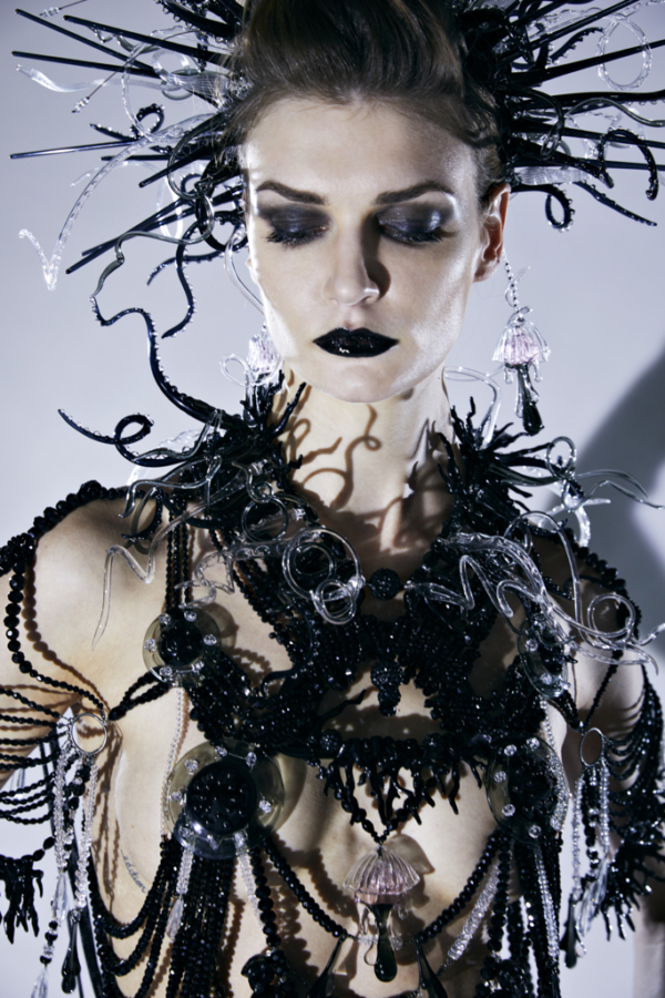 Dark Mermaid haute Couture bijoux haute couture