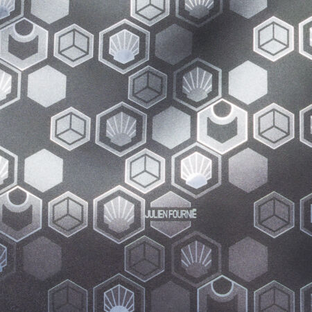 toile monogramme hexagon julien fournié