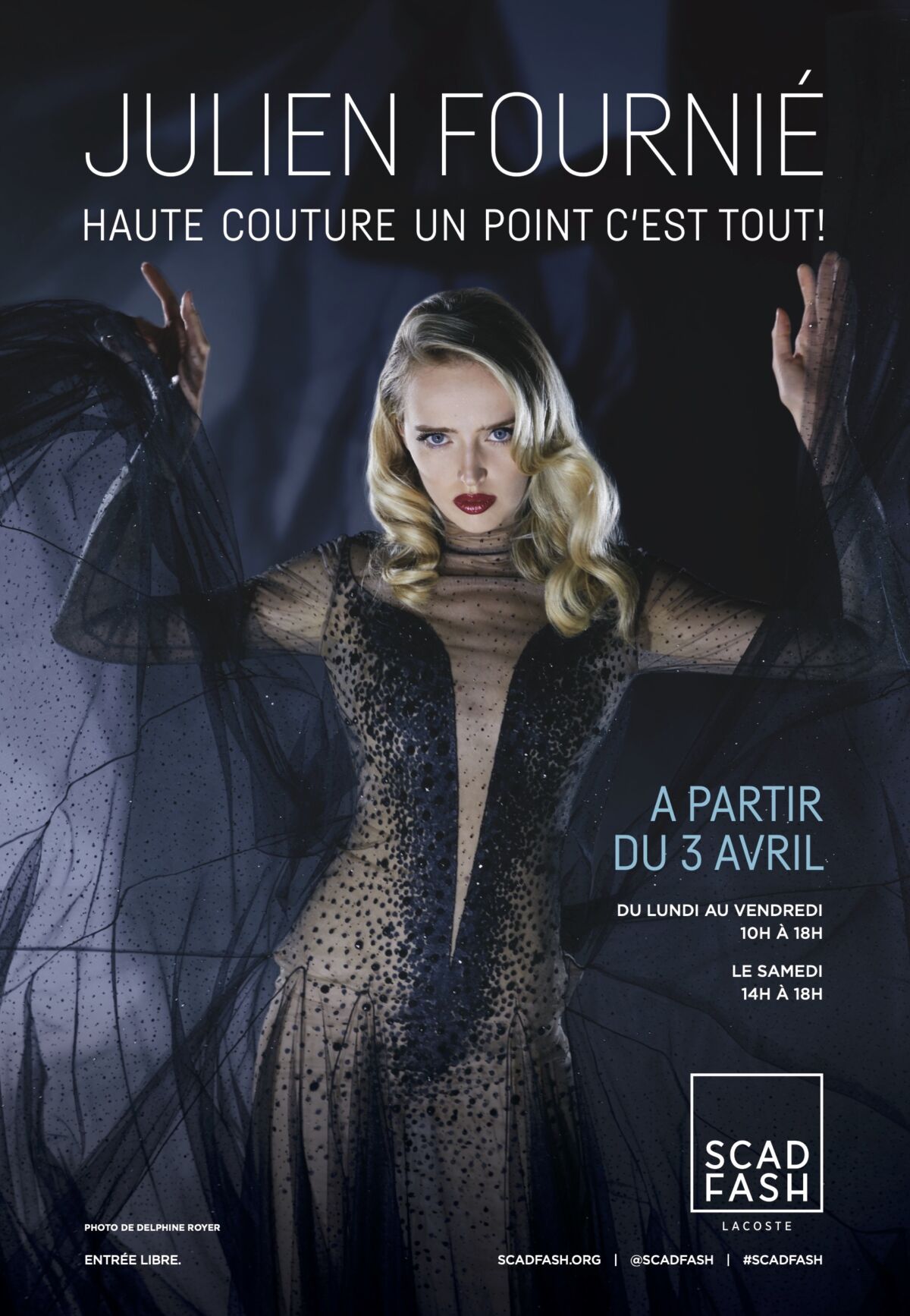 Exposition Julien Fournié : La Haute Couture un point c’est tout!
