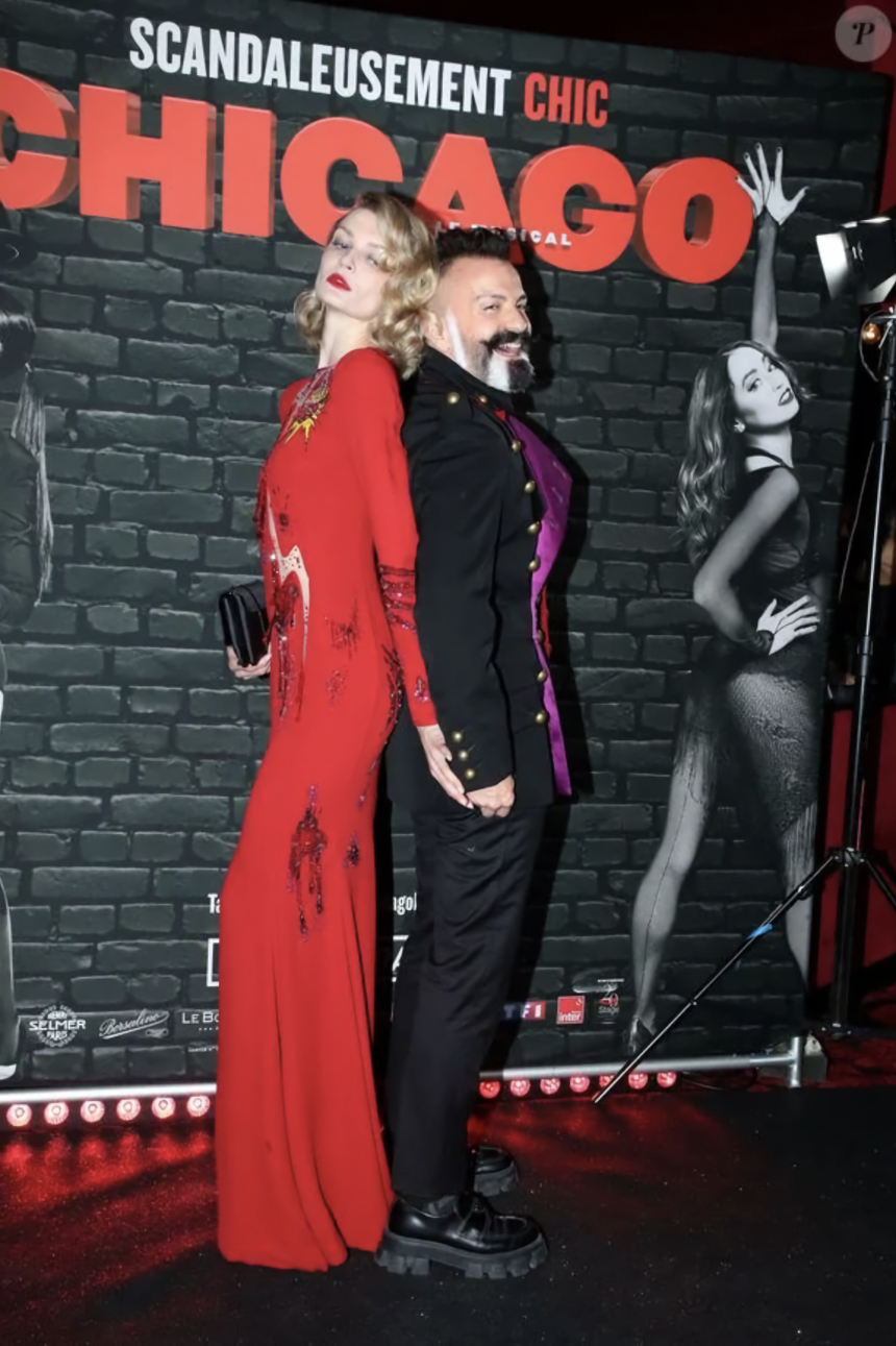 Julien Fournié au filage de la comédie musicale Chicago chicago