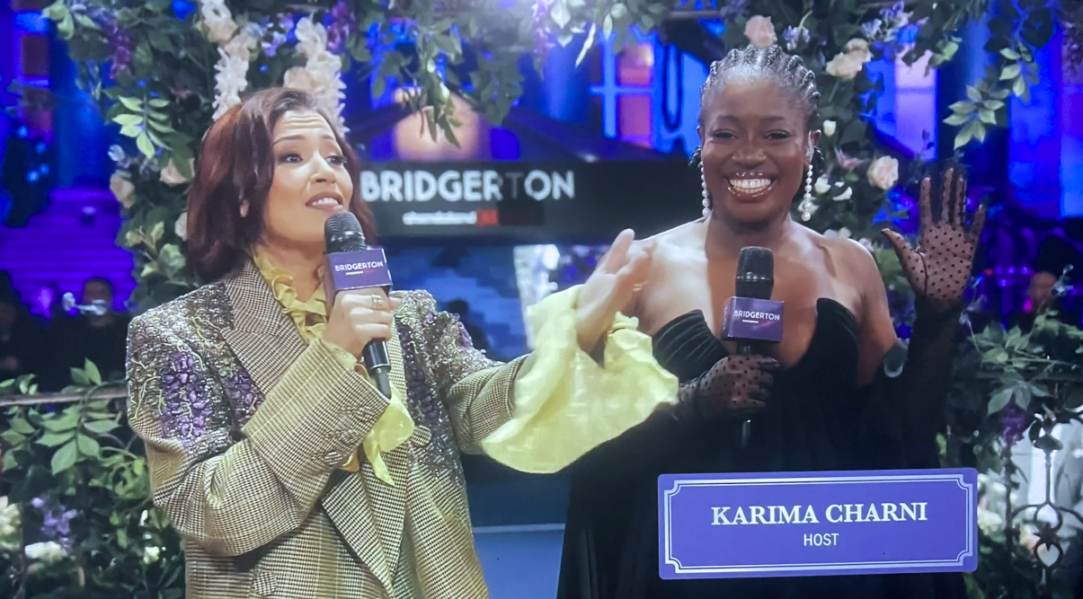 Karima Charni en Julien Fournié Haute Couture