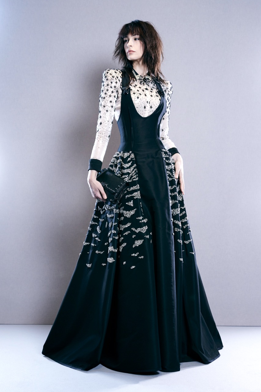 robe salopette haute couture