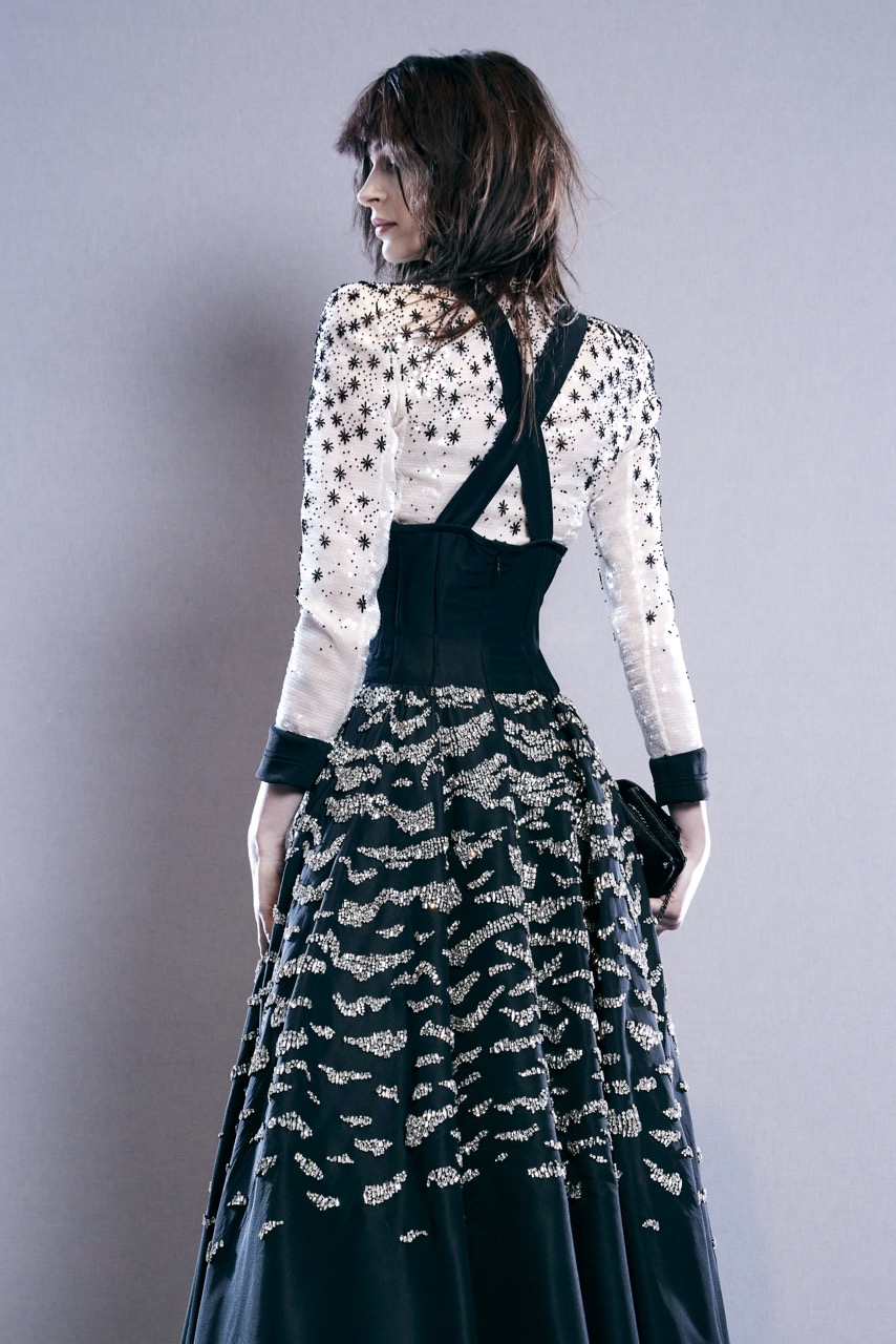 robe salopette haute couture