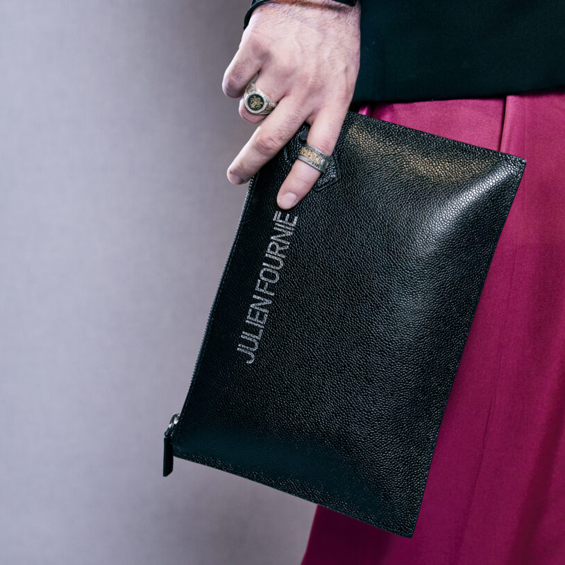 Pochette de luxe Pluton Deep Black